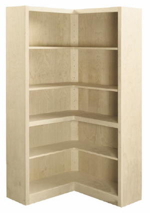 pictures of Corner Bookcase Plans