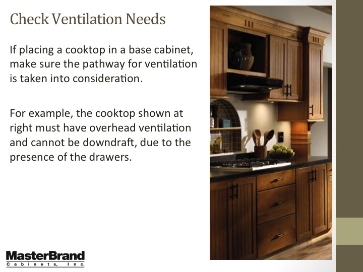 Check ventilation needs