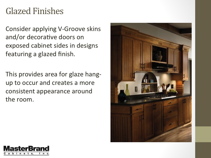 Glazed finishes