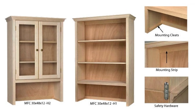 Face Frame Bookcase Details