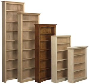 Face Frame Bookcase Details