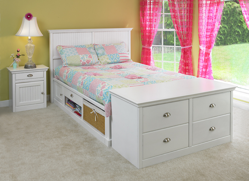 Milano drawer chest with bed