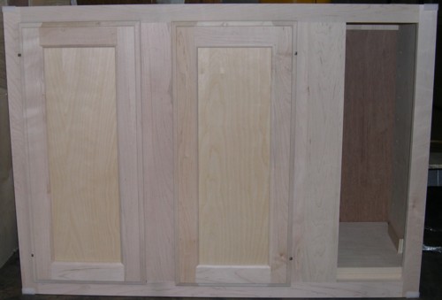 Blind wall cabinet