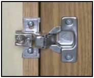 new hidden hinge for kitchen & vanity cabinets