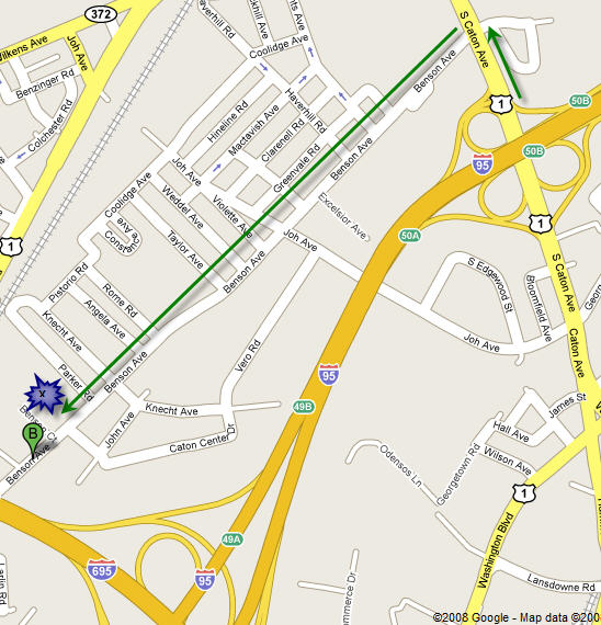 Map to warehouse