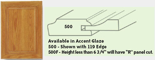 Mitered Raised-Panel Door (Style 500)