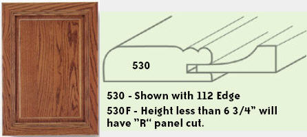Mitered Raised-Panel Door (Style 530)