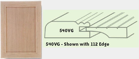 Mitered Raised-Panel Door (Style 540VG)