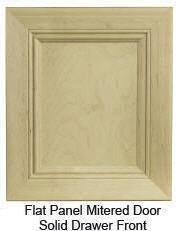 Custom Mitered Flat-Panel "A" Door