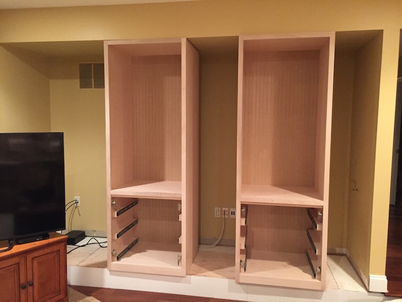 Bookcase Installation Custom Cabinet And Bookcase Design Blog