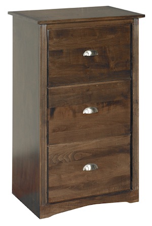 Arthur Brown 3-drawer file cabinet