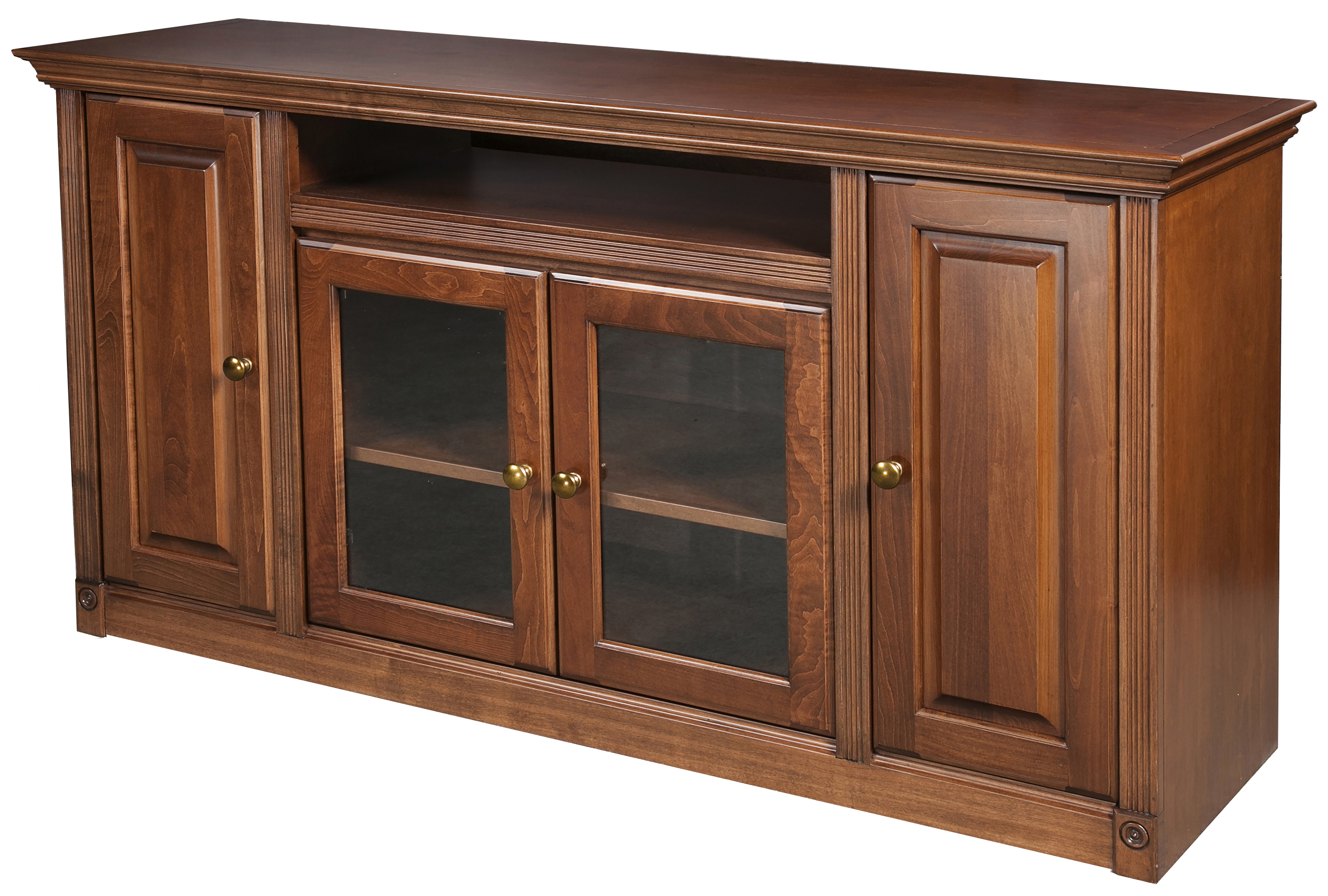 Arthur Brown CN4 Console in Black Cherry stain