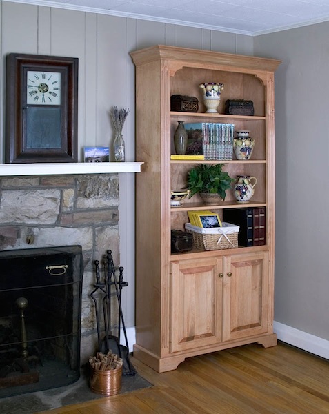 Fluted Harvard Bookcases