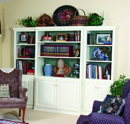 Finished Traditional Bookcase
