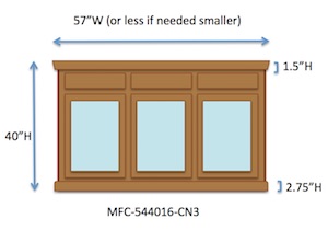 Wall unit diagram