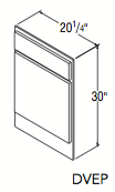 DECORATIVE VANT END PANEL (20.25"W x 30"H x 0.1875"D) 