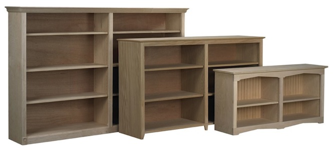AWB Bookcase with Center Divider (-V) 72"W x 48"H