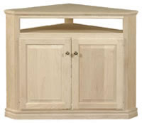 Traditional Corner TV Cabinet