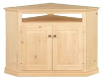 Traditional Corner TV Cabinet