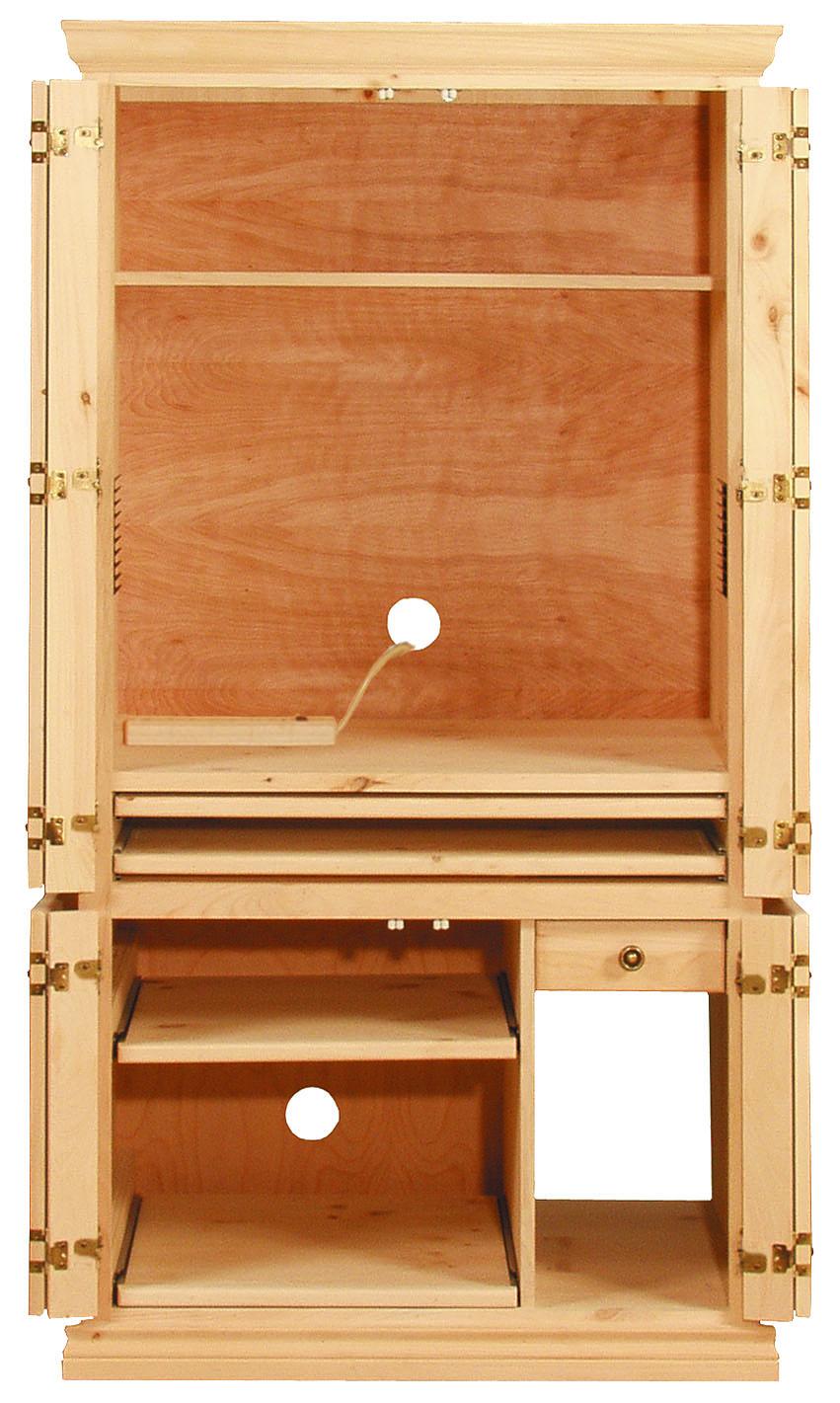 SC_4A0503: Traditional Armoire Computer