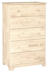 Classic Bedroom, Five Drawer Chest