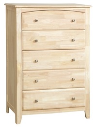 Summerville Bedroom, Five Drawer Chest