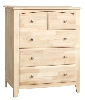 Summerville Bedroom, Five Drawer Carriage Chest