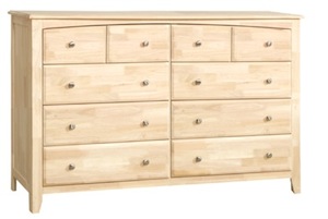 Summerville Bedroom, Ten Drawer Dresser