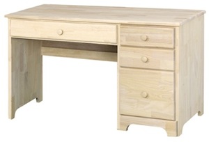 Classic Office, Four Drawer Desk
