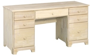 Classic Office, Seven Drawer Desk