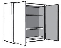 W2436 Kitchen Wall Cabinet 24 w x 36 h x 12 d Custom W2436 Kitchen Wall Cabinet 24 w x 36 h x 12 d Custom