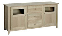 Shaker Plasma TV Cabinet 62"W