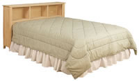 Shaker Headboard California King Bookcase