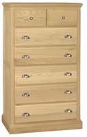 Vintage Chest 7 Drawer w/Split