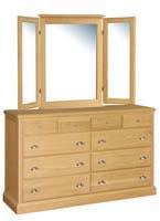 Vintage Dresser 10 Drawer