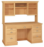 Vintage Desk 5 Drawer 2 Files
