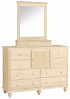 Cottage Dresser 8 Drawer/1 Door