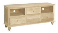 Cottage Plasma TV Cabinet 60"W