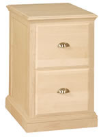 Vintage File Cabinet 2 Drawer Letter