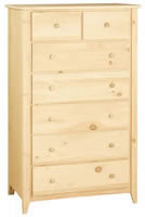 Shaker Chest 7 Drawer w/Split
