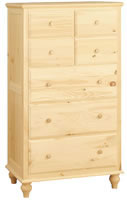 Cottage Chest 7 Deep Drawers