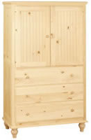 Cottage Armoire 3 Drawer/2 Door