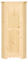 Country Corner Cupboard 1 Door