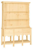 Country Buffet 3 Drawer 1 Shelf