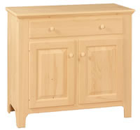 Country Cabinet 1 Drawer/2 Door