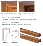 Cove: Cove Moulding, 8-Foot Piece