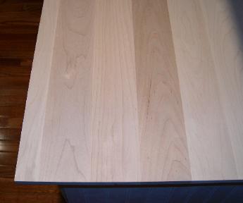 Butcherblock countertop 3/4" thick, priced by the square foot, order