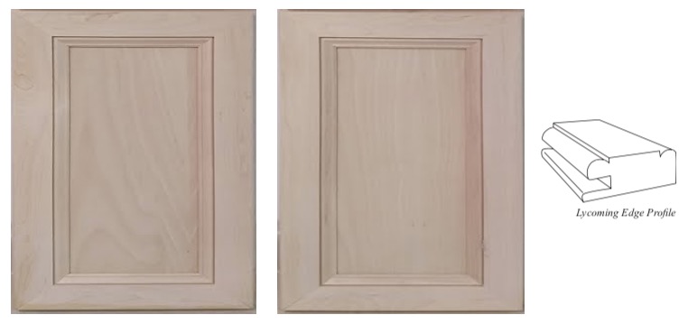 Custom Mitered Flat-Panel "2" Door