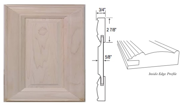 Custom Mitered Raised-Panel Door