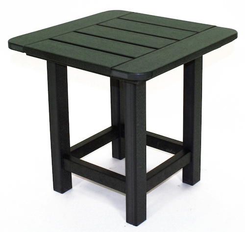 Outdoor, Square Side Table, 18"W x 18"L x 18"H